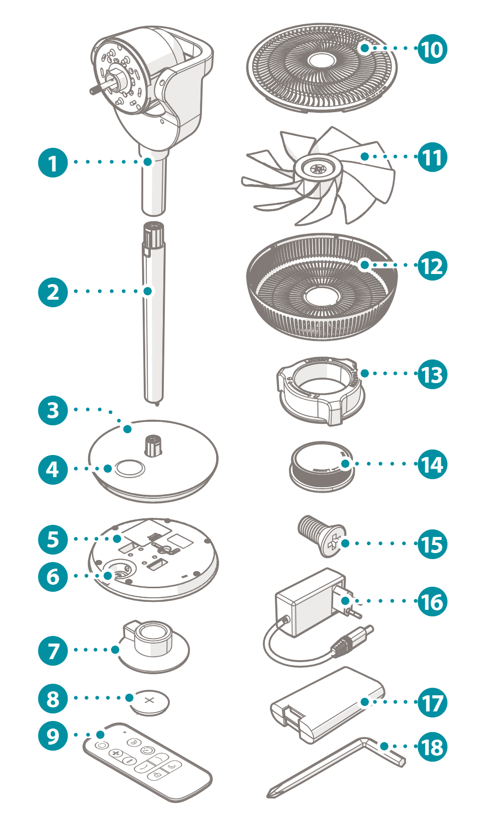 Whisper Flex 2_Main parts.ai