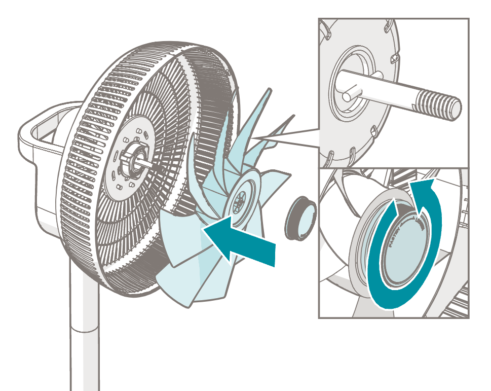 Whisper Flex 2_Placing the fan.ai